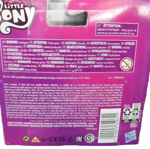 My Little Pony Best Movie Friends~ 3 Inches Tall~ Izzy Moonbow~ NEW! - Picture 2 of 3